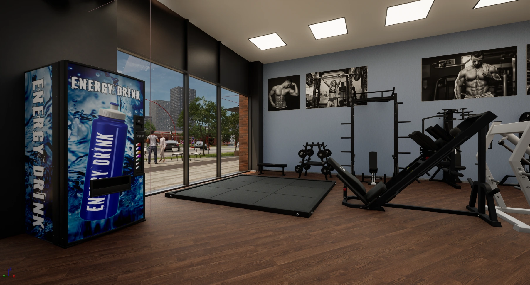 ЖК VOXHALL — Sports hall 4